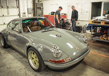 Rénovation Porsche 911 avant après